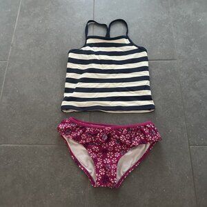 Girls Two Piece Bikini Swim Set